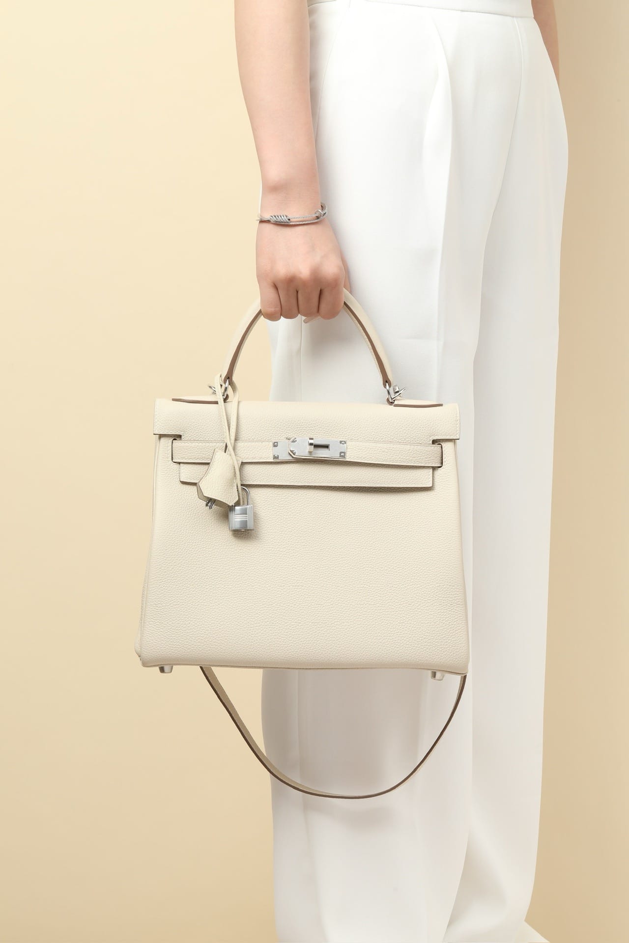 Kelly Hermes Togo CC10 silver