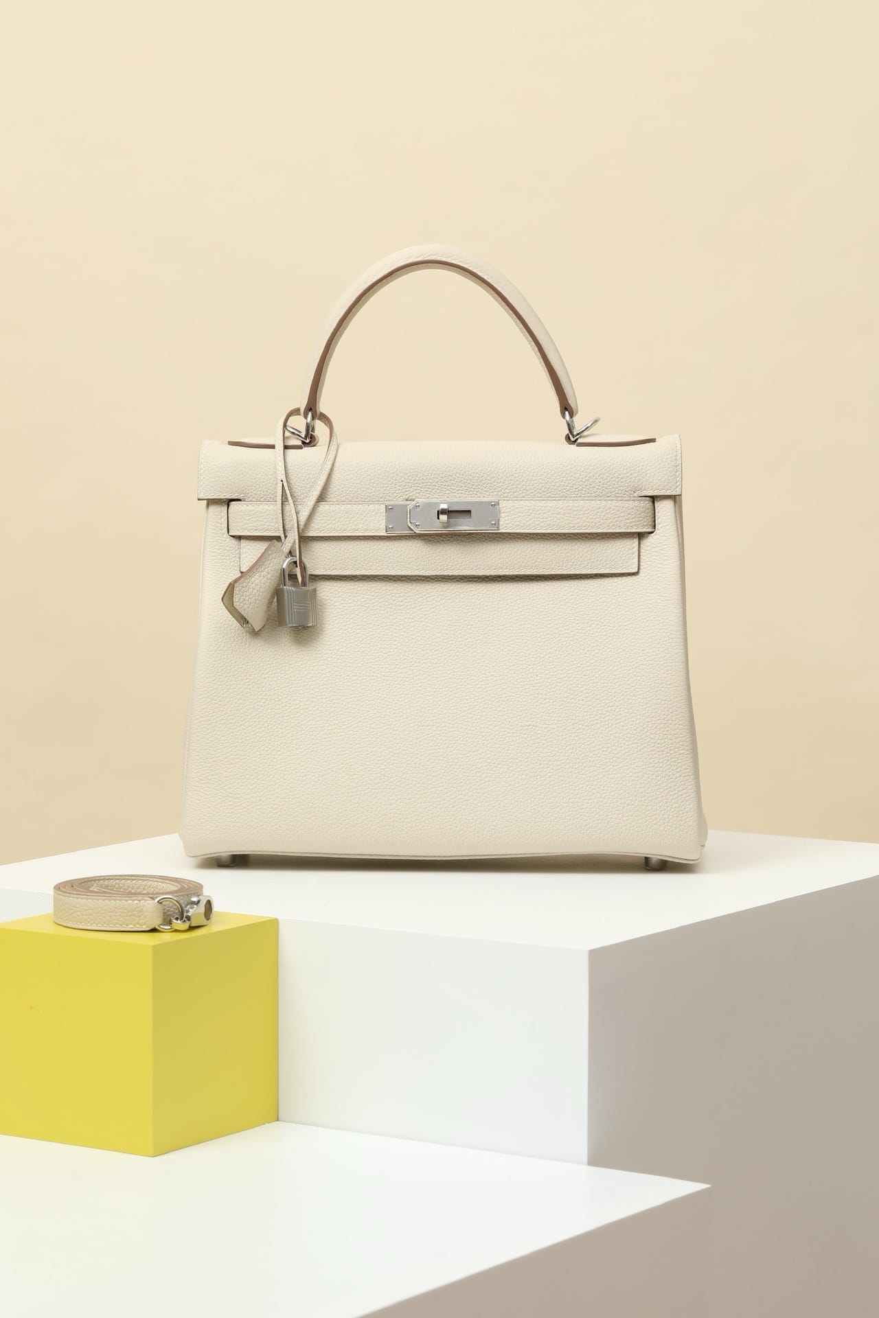 Kelly Hermes Togo CC10 silver