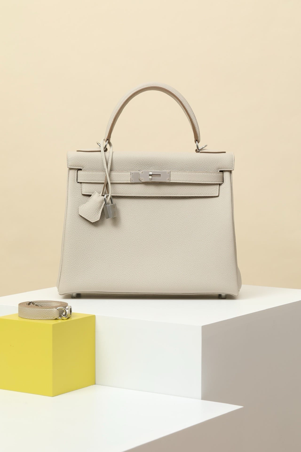 Kelly Hermes Togo 80 silver