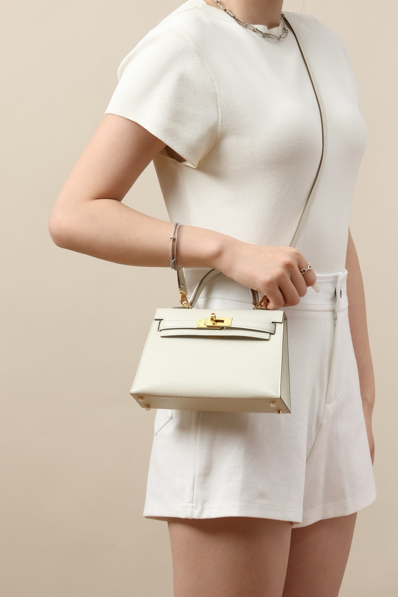 Kelly 19 Hermes Chevre OT gold