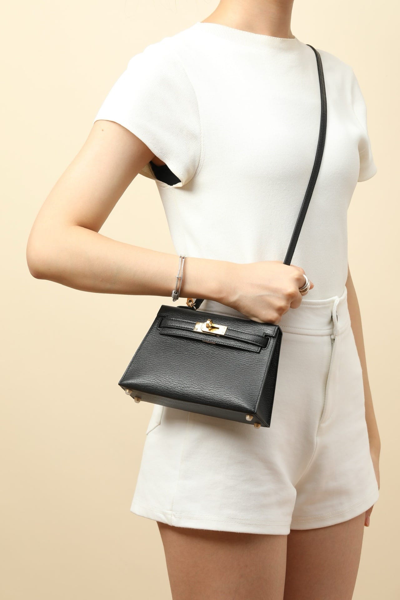 Kelly 19 Hermes Chevre CK89 gold