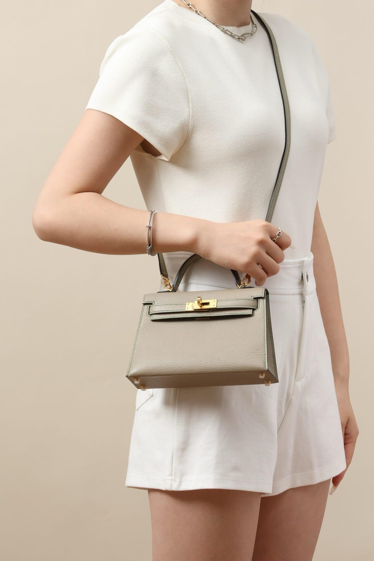 Kelly 19 Hermes Chevre 81 gold