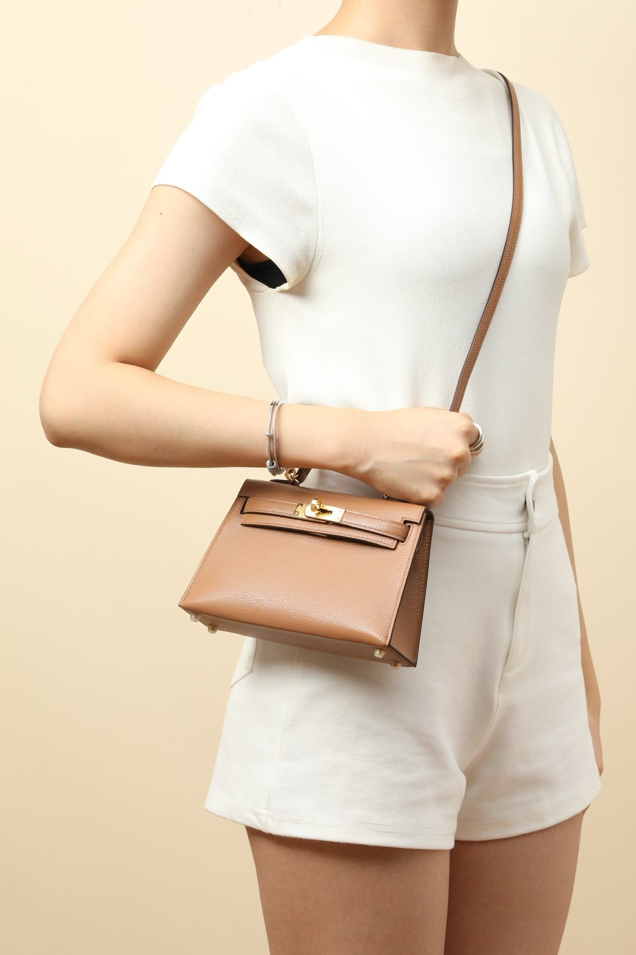 Kelly 19 Hermes Chevre 2J gold