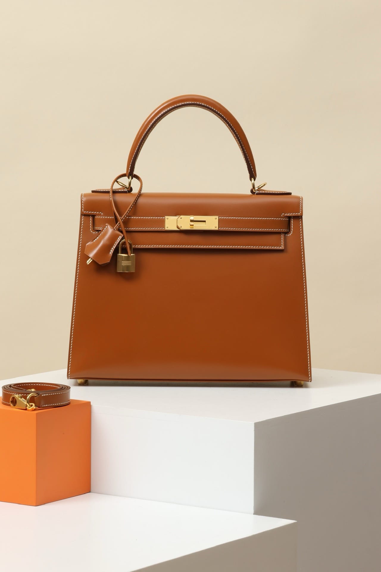 Kelly Hermes Box CK37 gold