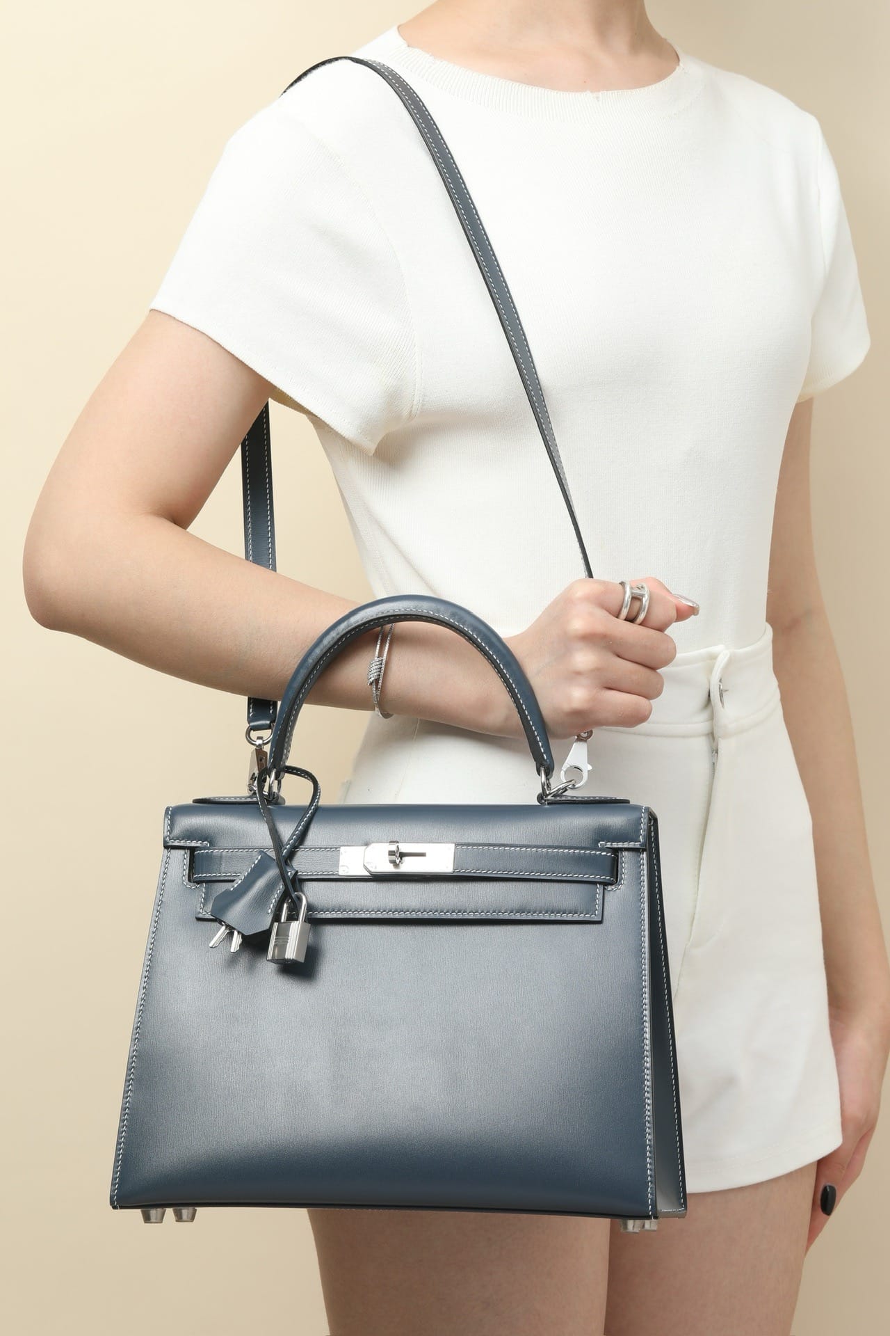 Kelly Hermes Box 7P silver