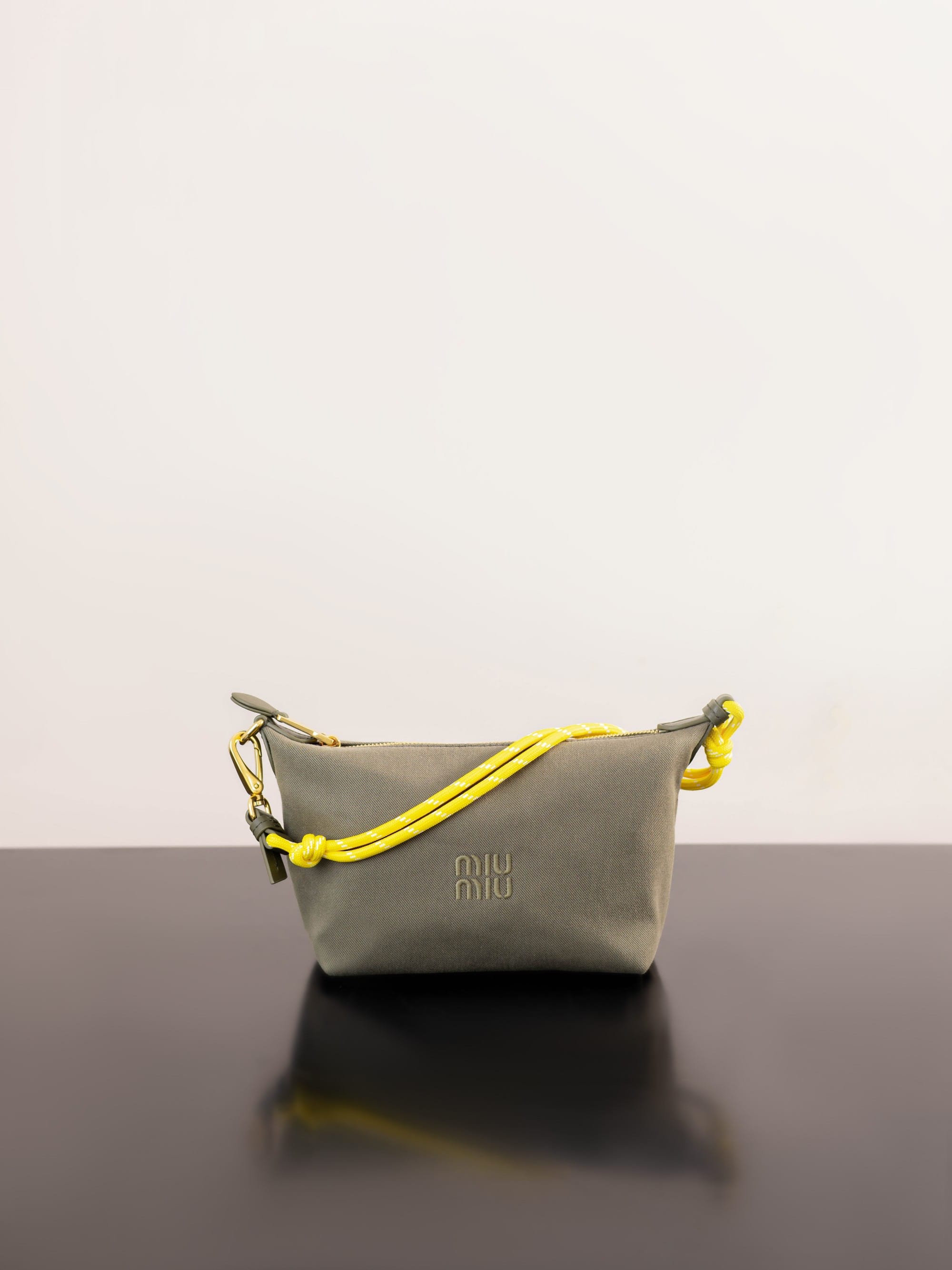 Gabardine pouch Miu Miu 5NE841