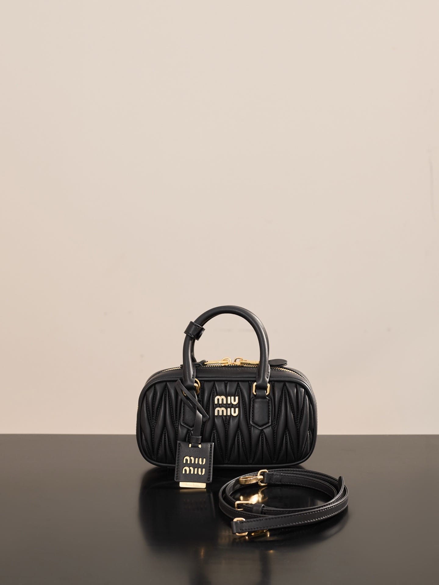 Arcadie Matelasse 19cm Miu Miu 5B088