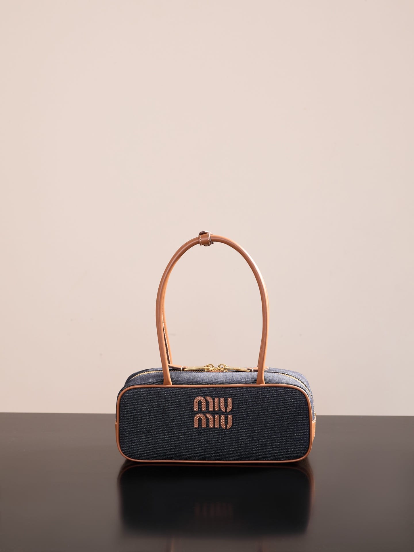 Beau leather bag Miu Miu 5BB173.4