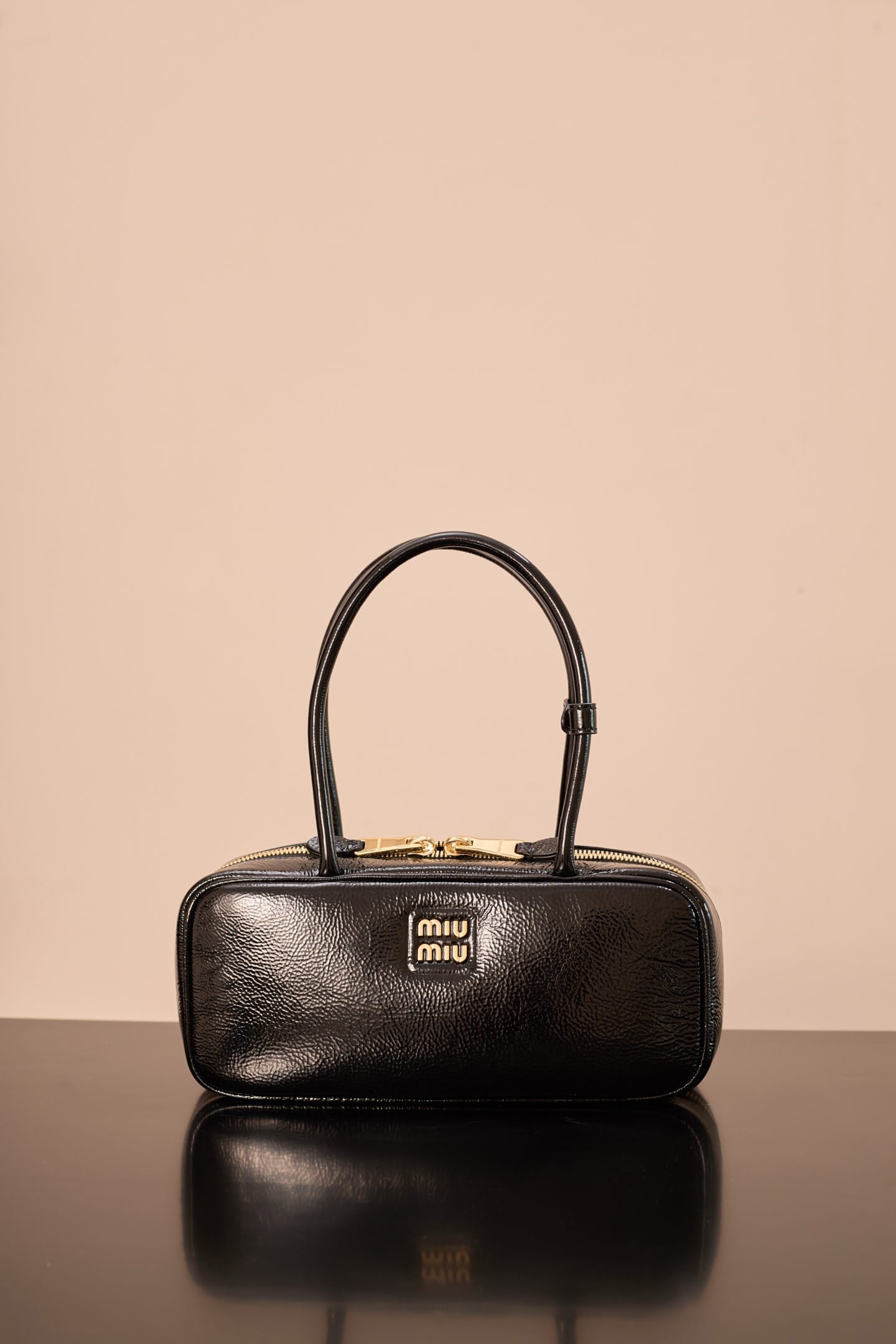 Beau leather bag Miu Miu 5BB173.6
