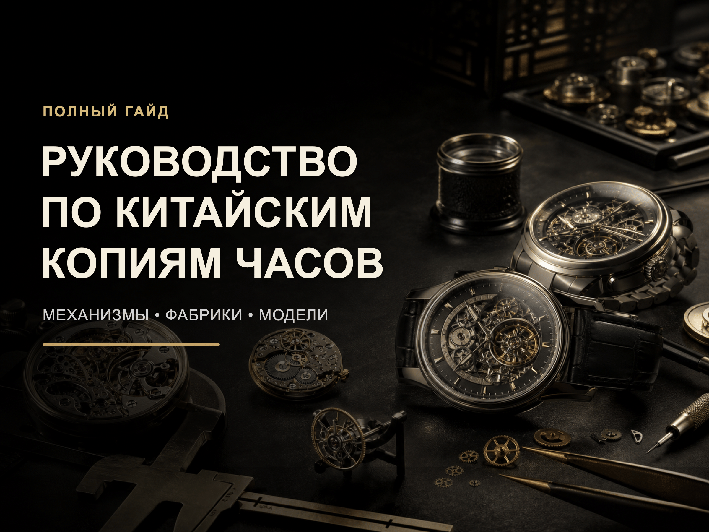 Руководство по Китайским копиям часов