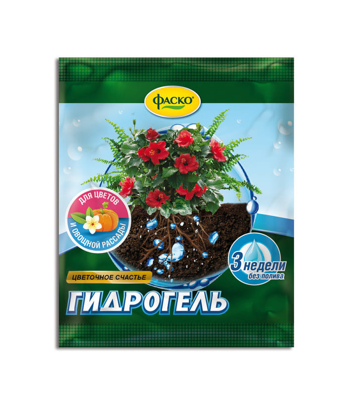 ГИДРОГЕЛЬ Цветочное счастье 20г ФАСКО