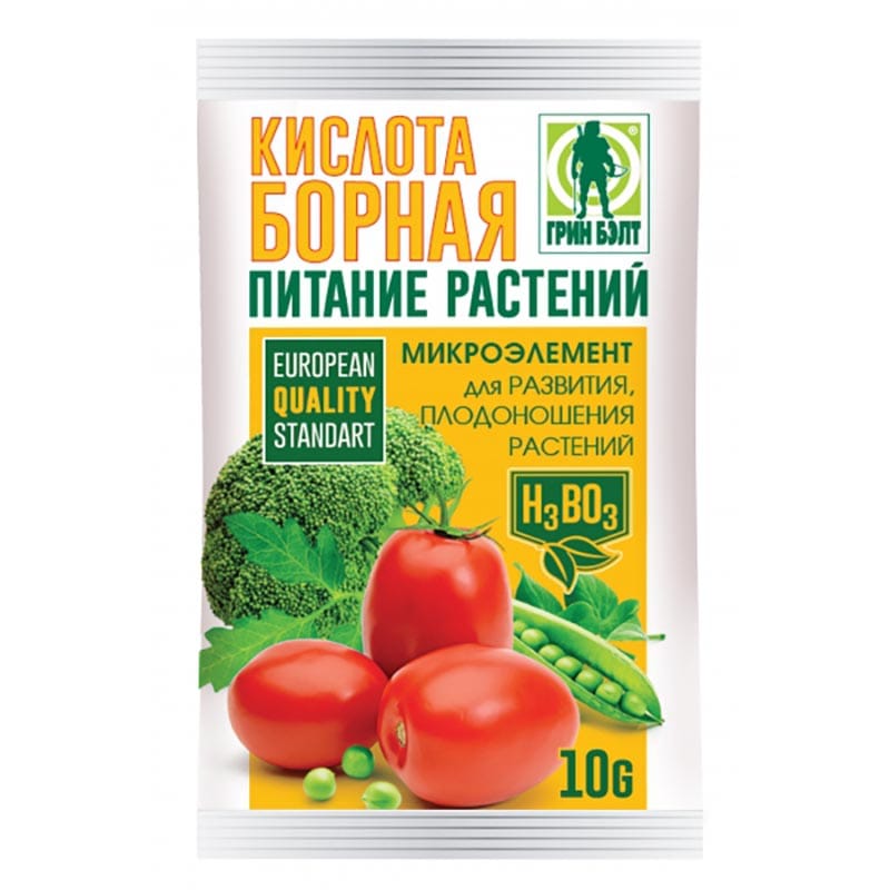 Борная кислота пак 10г ГРИН БЭЛТ