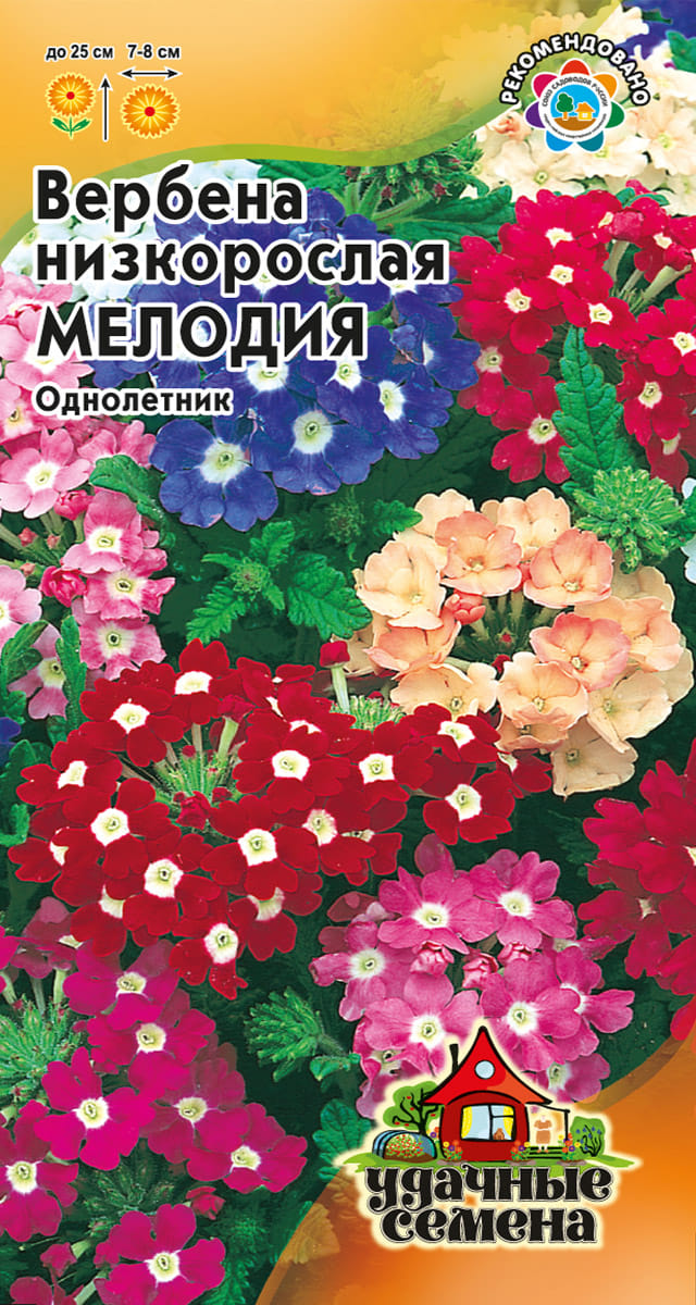 Вербена Мелодия гибридная смесь 0,1г Гавриш