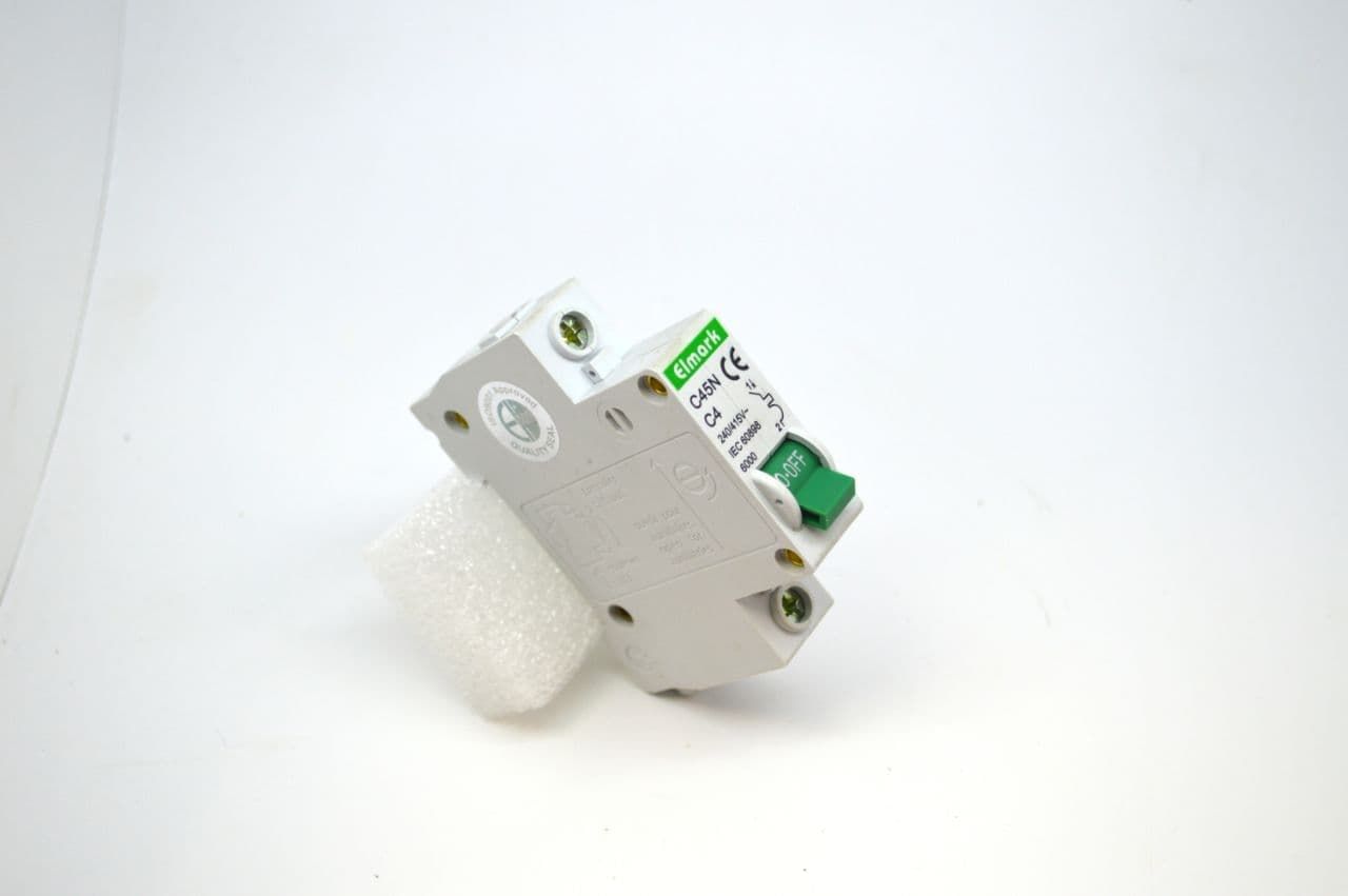 Выключатель автоматический реечный Elmark C45N 6.0KA 1Р – 4А