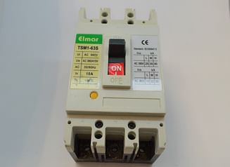Выключатель автоматический установочный Elmark TSM1-63S 3P 380V - 10A