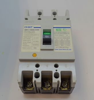 Выключатель автоматический установочный CHINT NM1-100H/3Р 16А 25кА