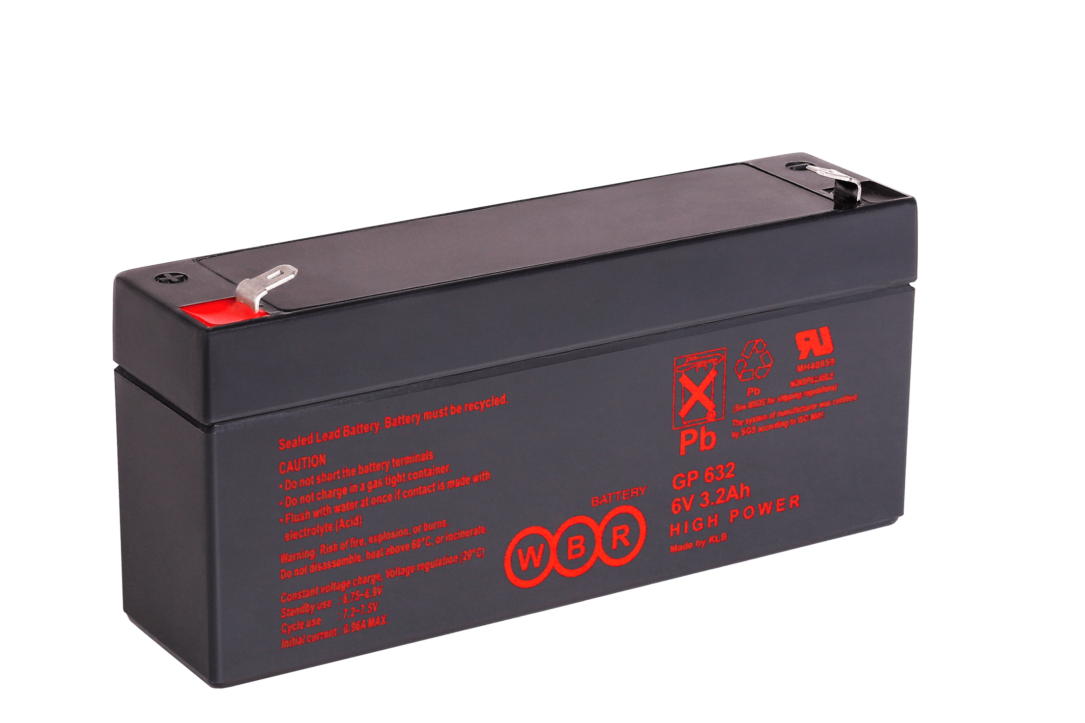 Аккумулятор WBR GP632