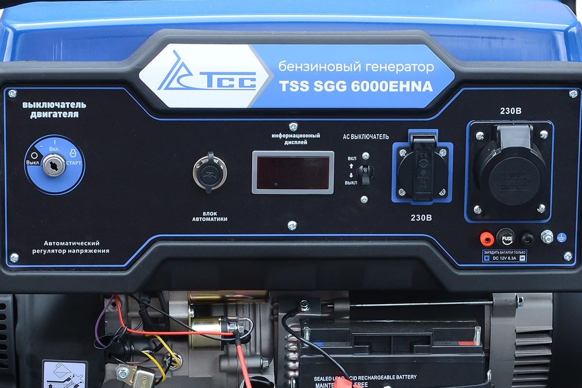 Генератор tss sgg 6000ehna