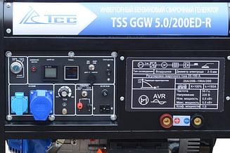 Сварочный бензиновый генератор ТСС GGW 5.0/200ED-R