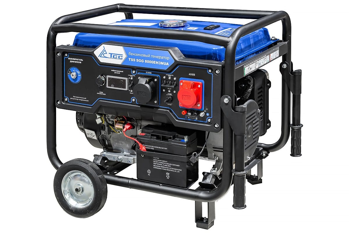 Бензиновый генератор ТСС SGG 8000 EH3NUA