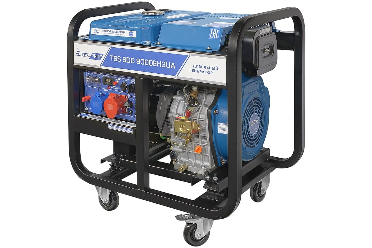 Дизель генератор ТСС SDG 9000EH3UA