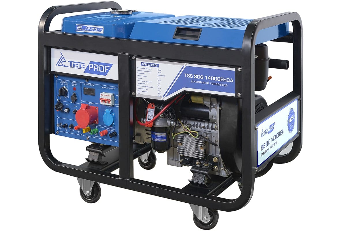 Дизель генератор ТСС SDG 14000EH3A