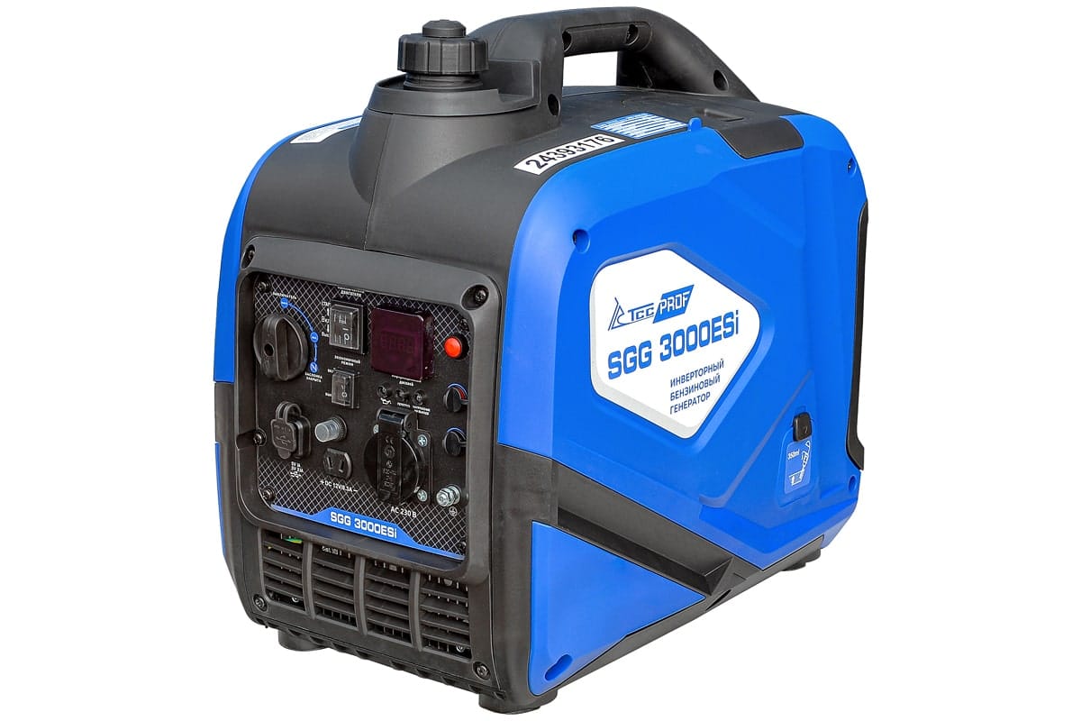 Бензогенератор инверторный ТСС SGG 3000ESi (Запуск с кнопки)
