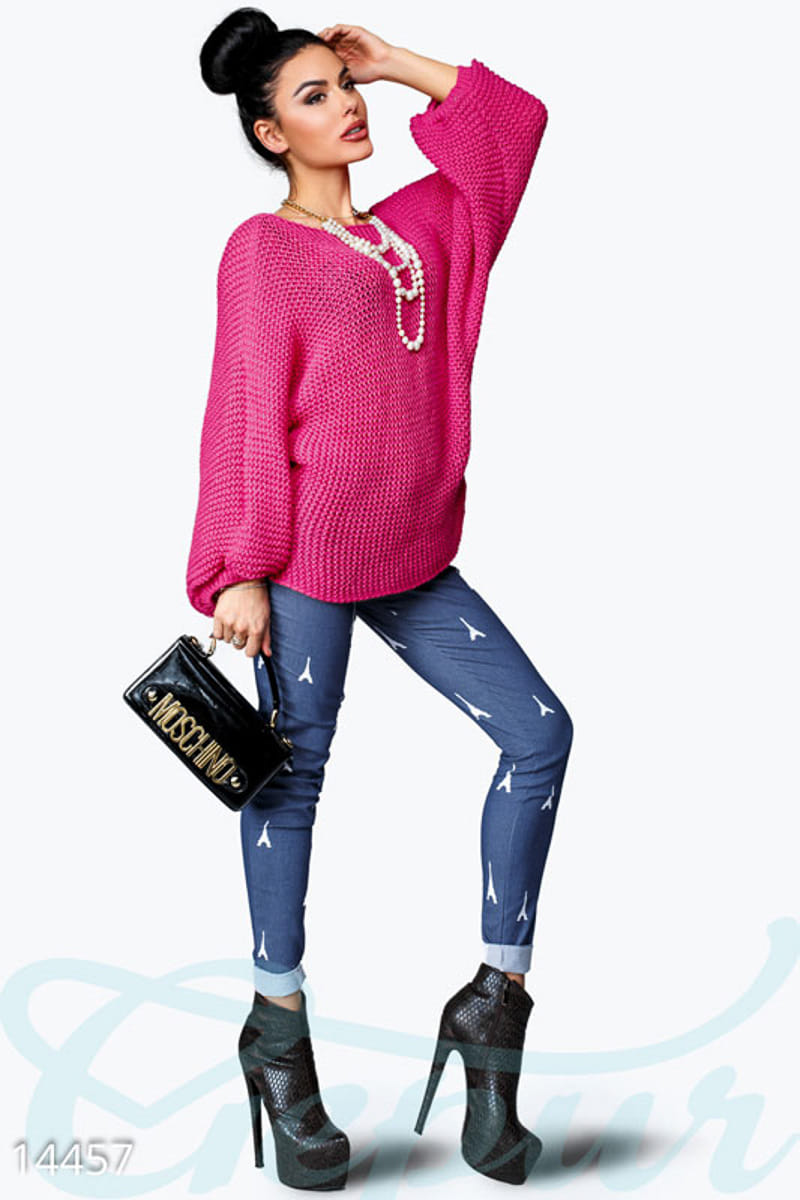 Яркий вязаный джемпер Mystery