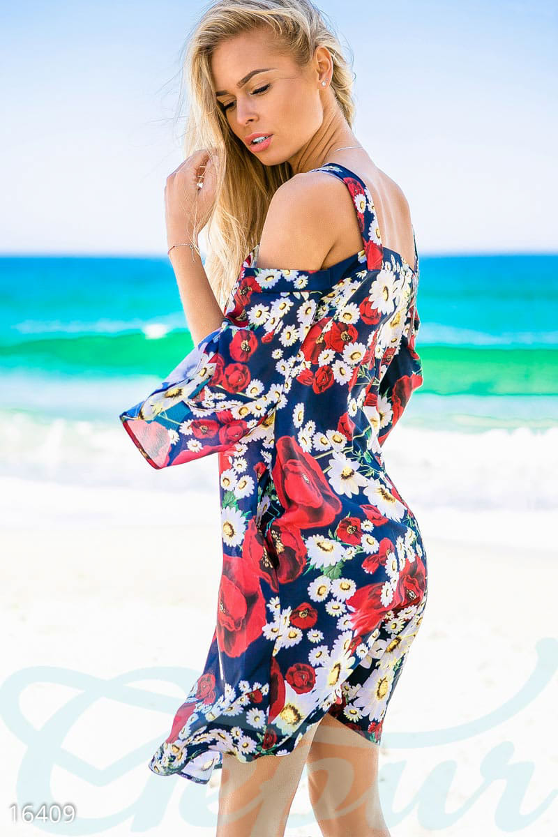 Свободное шифоновое платье Calipso