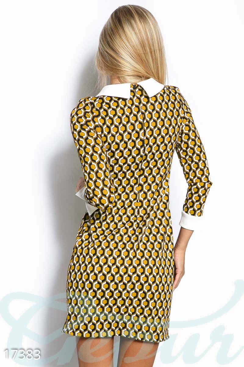 Платье с воротником Office