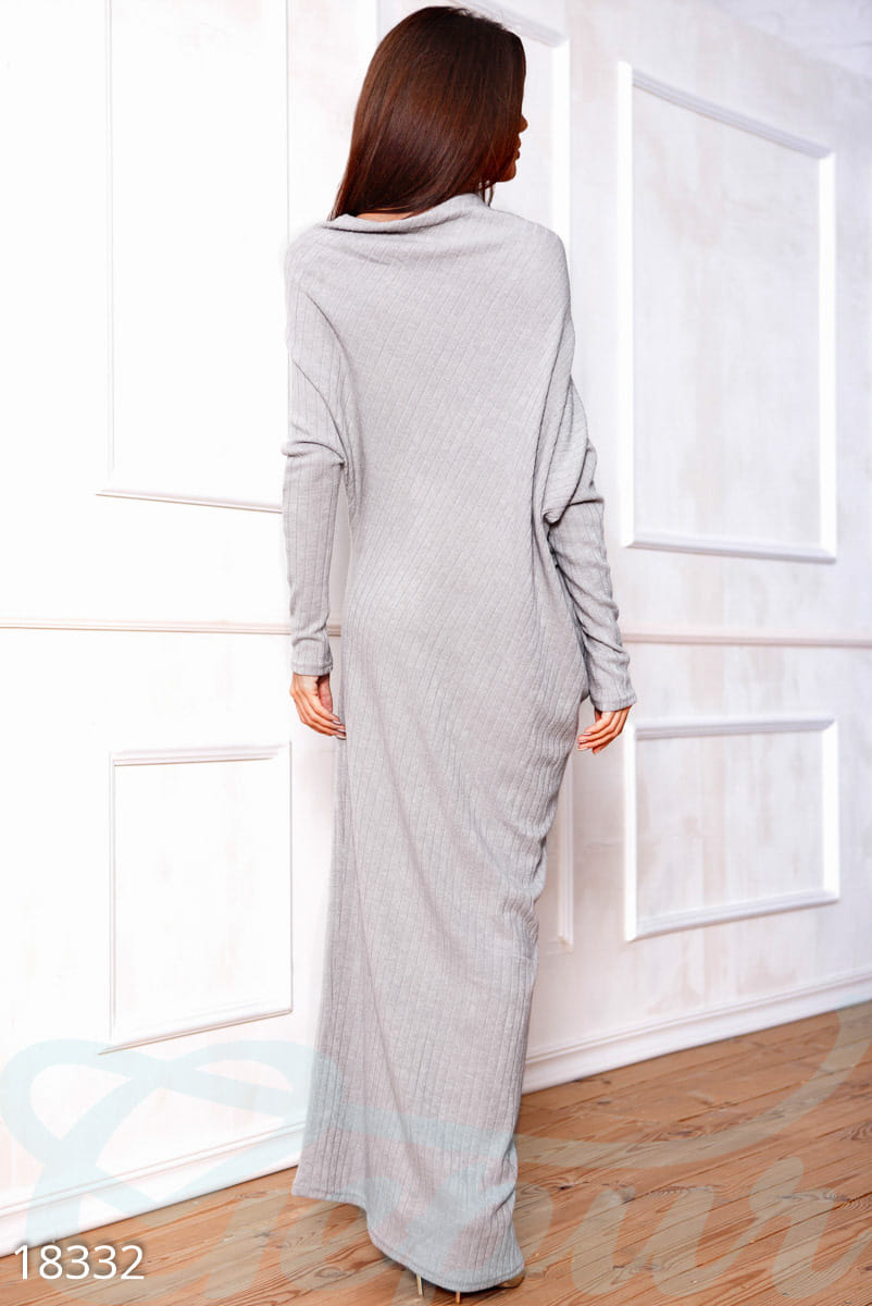 Длинное асимметричное платье Graceful