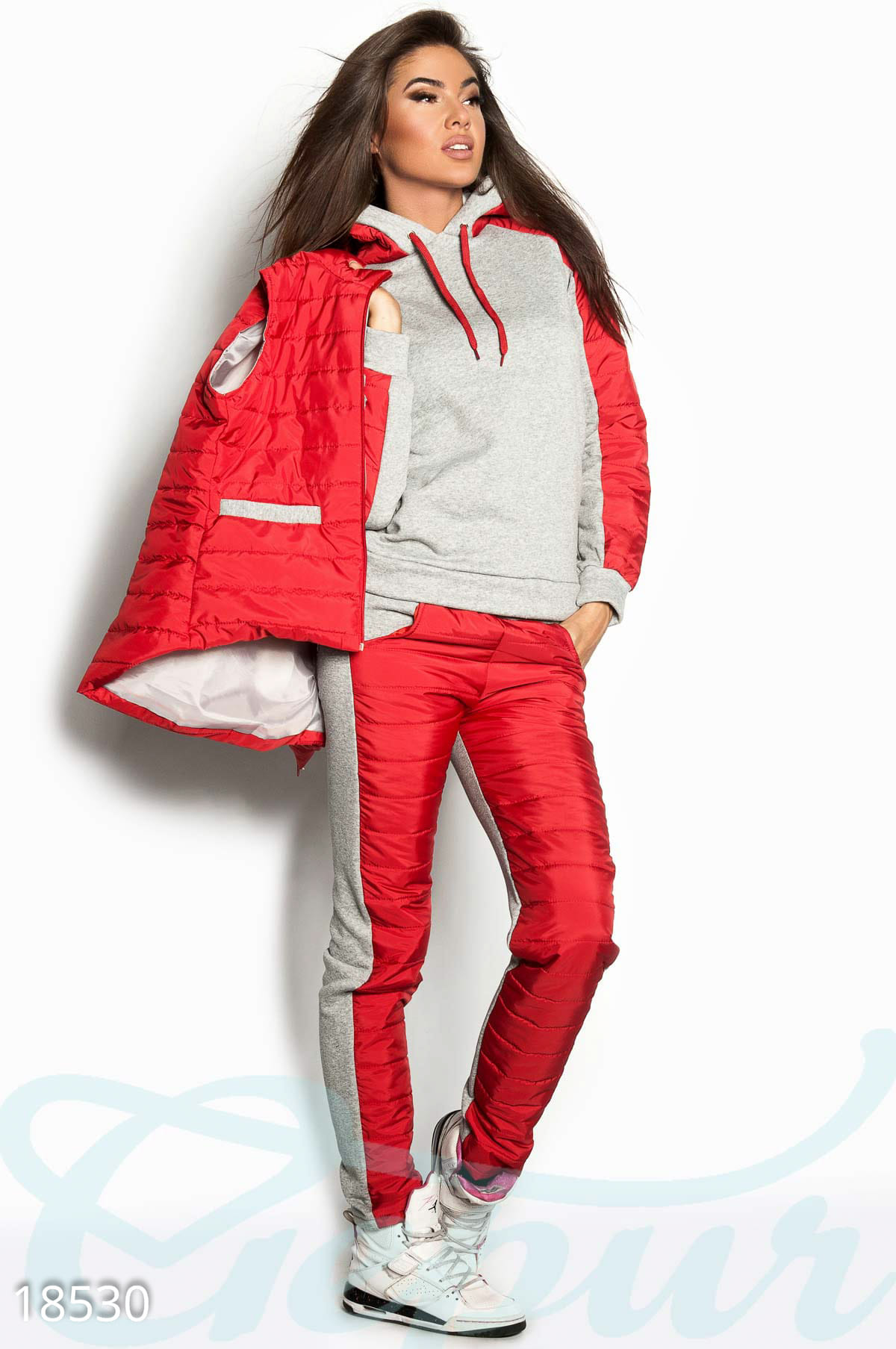 Теплый костюм-тройка Gentle