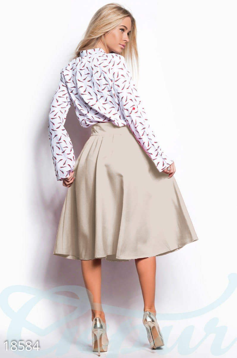 Силуэтная женская юбка Vibe