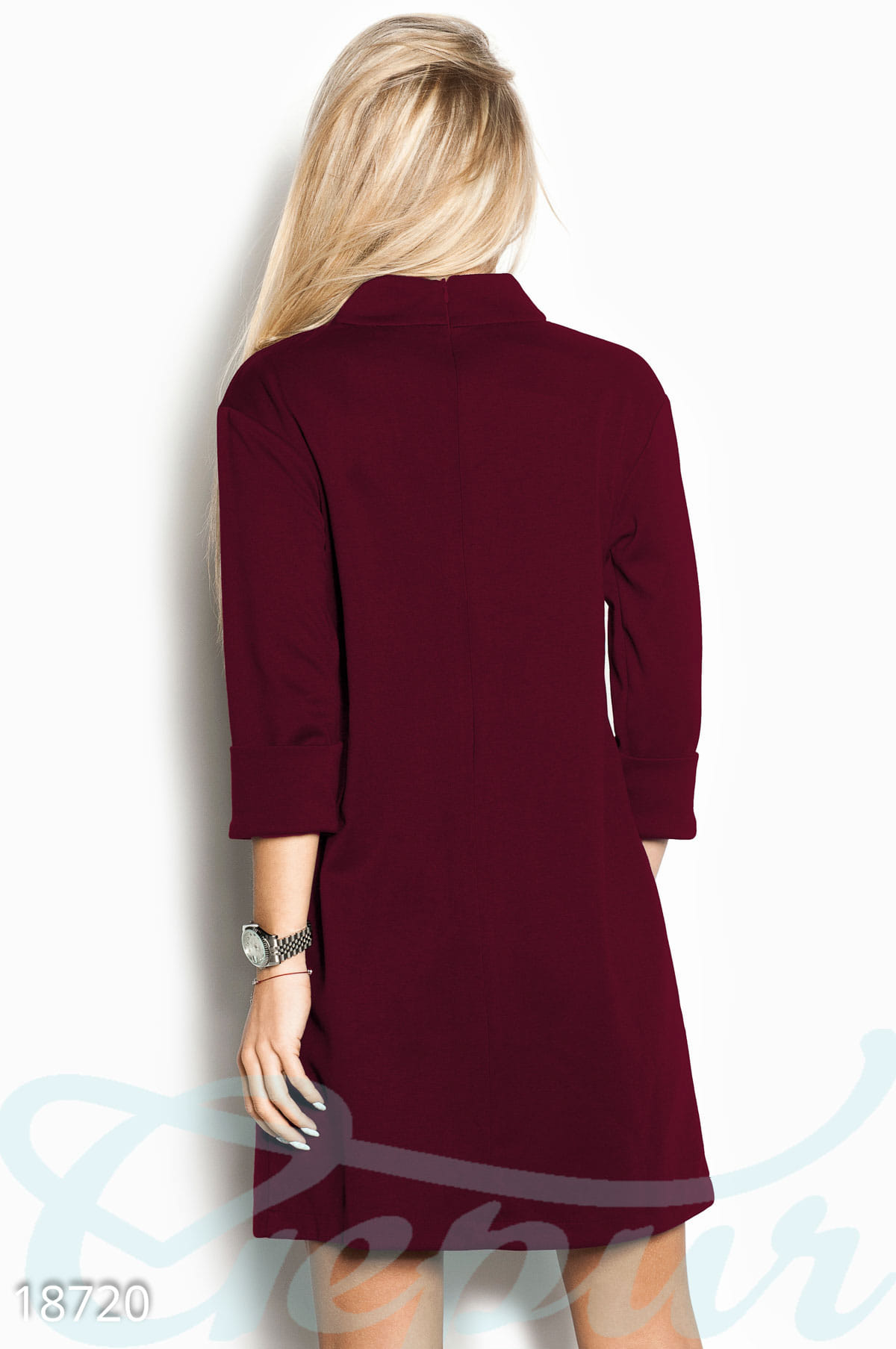 Элегантное платье-клеш Gentle