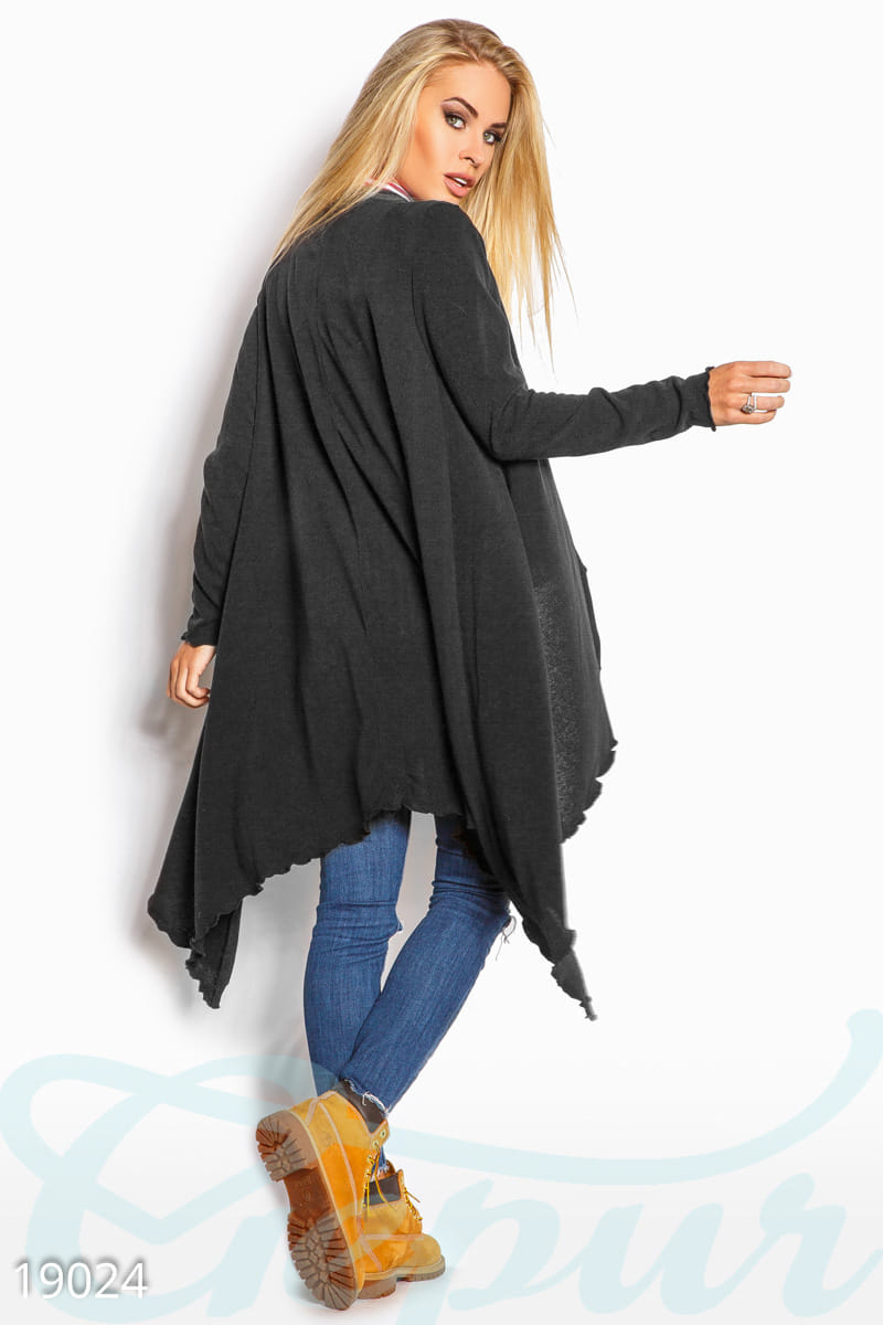 Длинный трикотажный кардиган New book