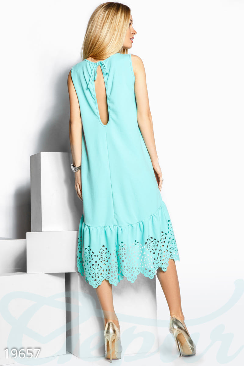 Платье с перфорацией Sparkle