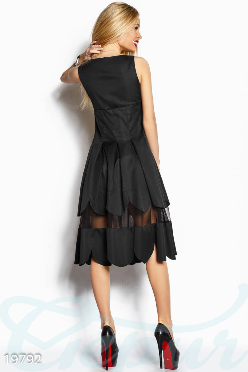 Платье со складками Focus