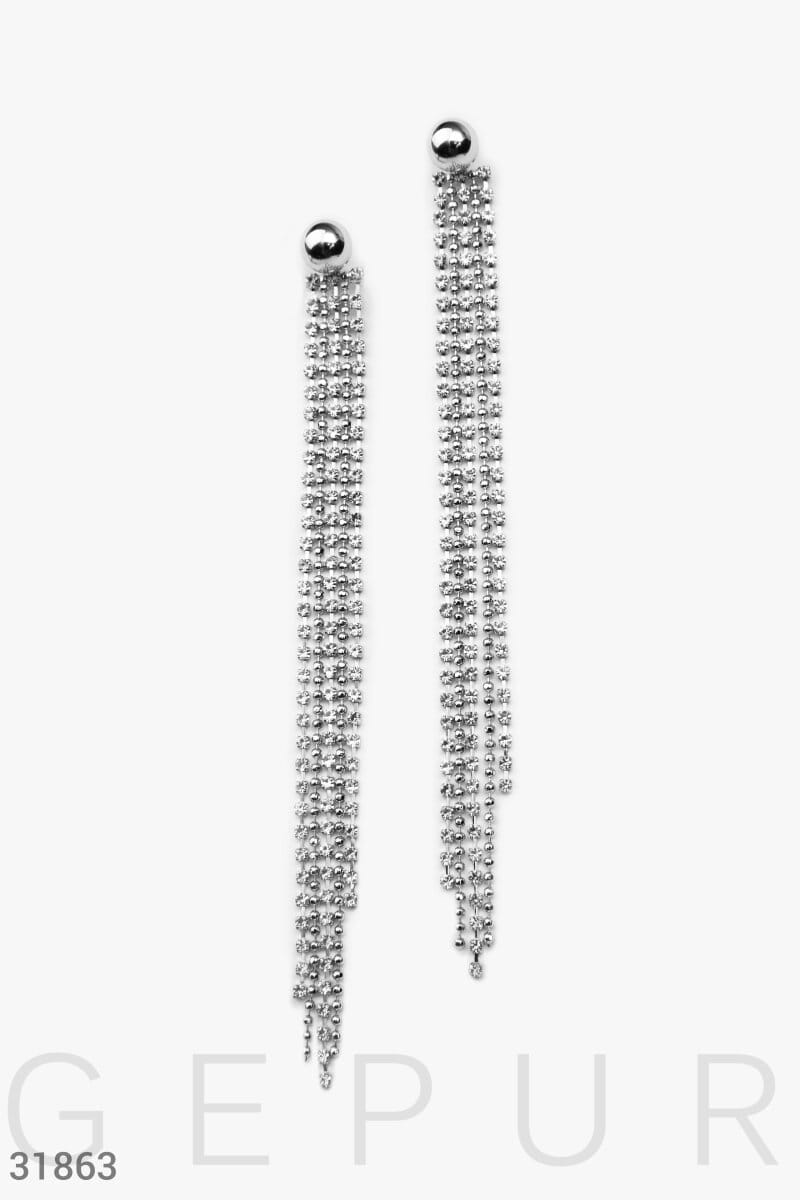 Эффектные серьги-подвески Anna sedokova x gepur