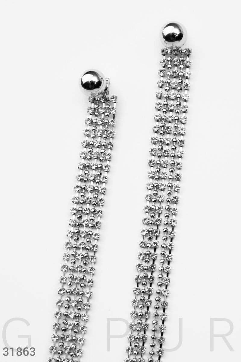 Эффектные серьги-подвески Anna sedokova x gepur