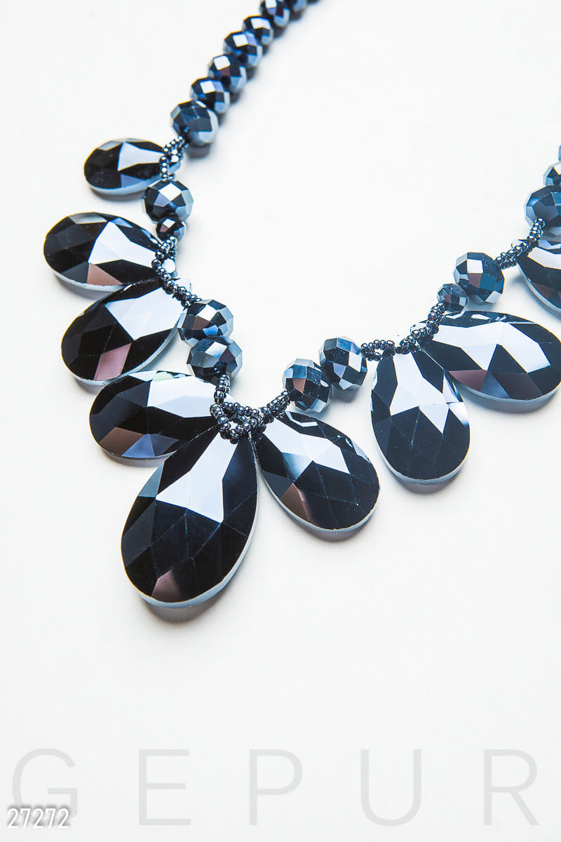 Объемное женское колье 90s rock