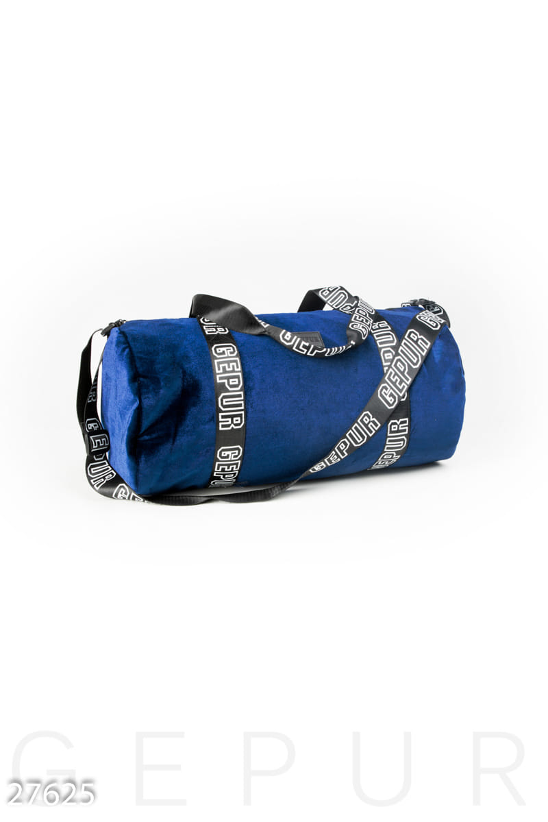 Бархатная спортивная сумка Gpr sweet wear