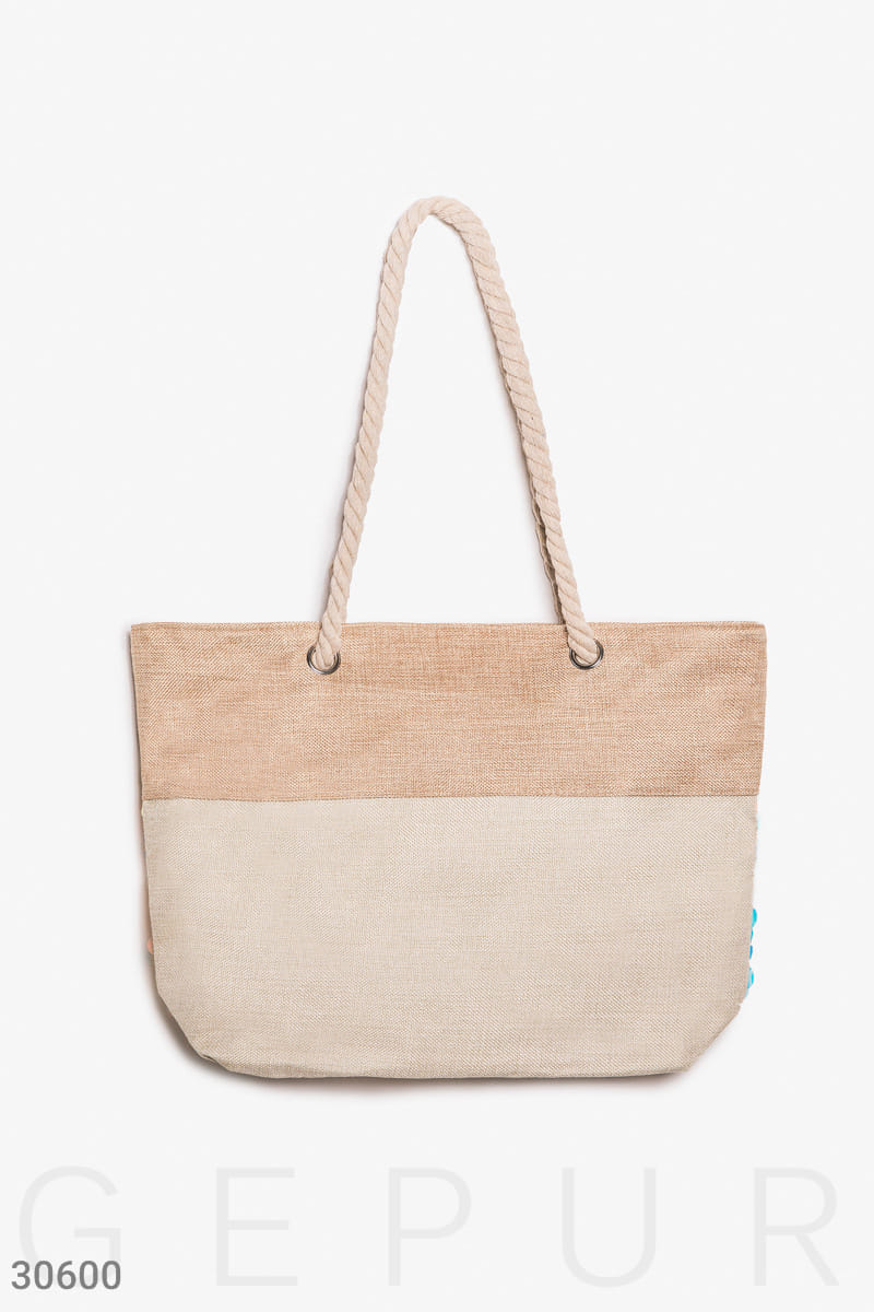 Сумка с мерцающей пайеткой Beach wear