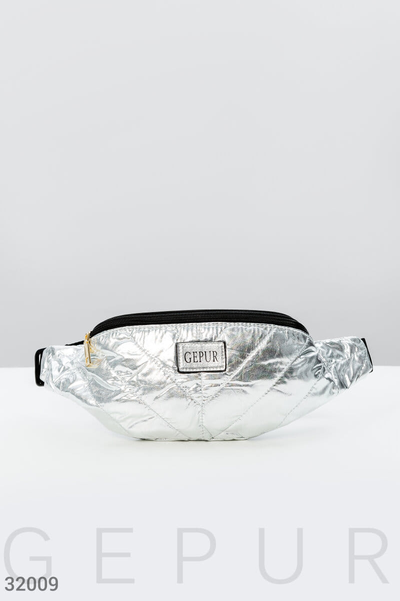 Сумка цвета металлик Warm favourites