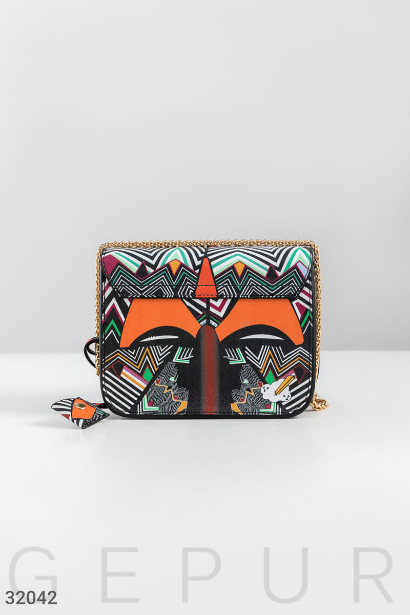 Сумка с эффектным дизайном This is your time