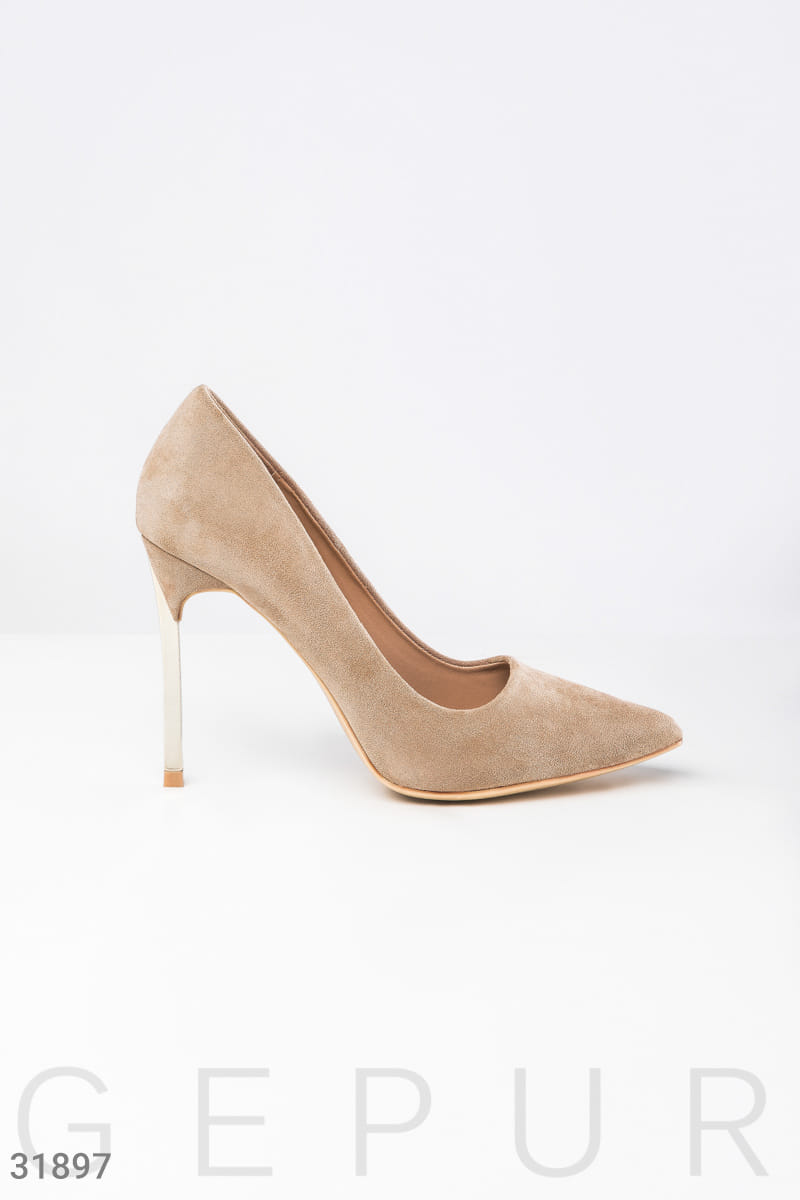 Замшевые базовые туфли Anna sedokova x gepur