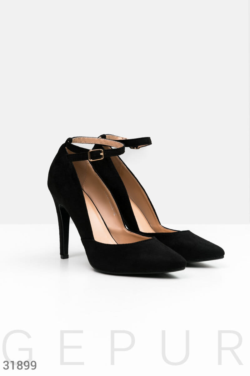 Стильные черные туфли Anna sedokova x gepur