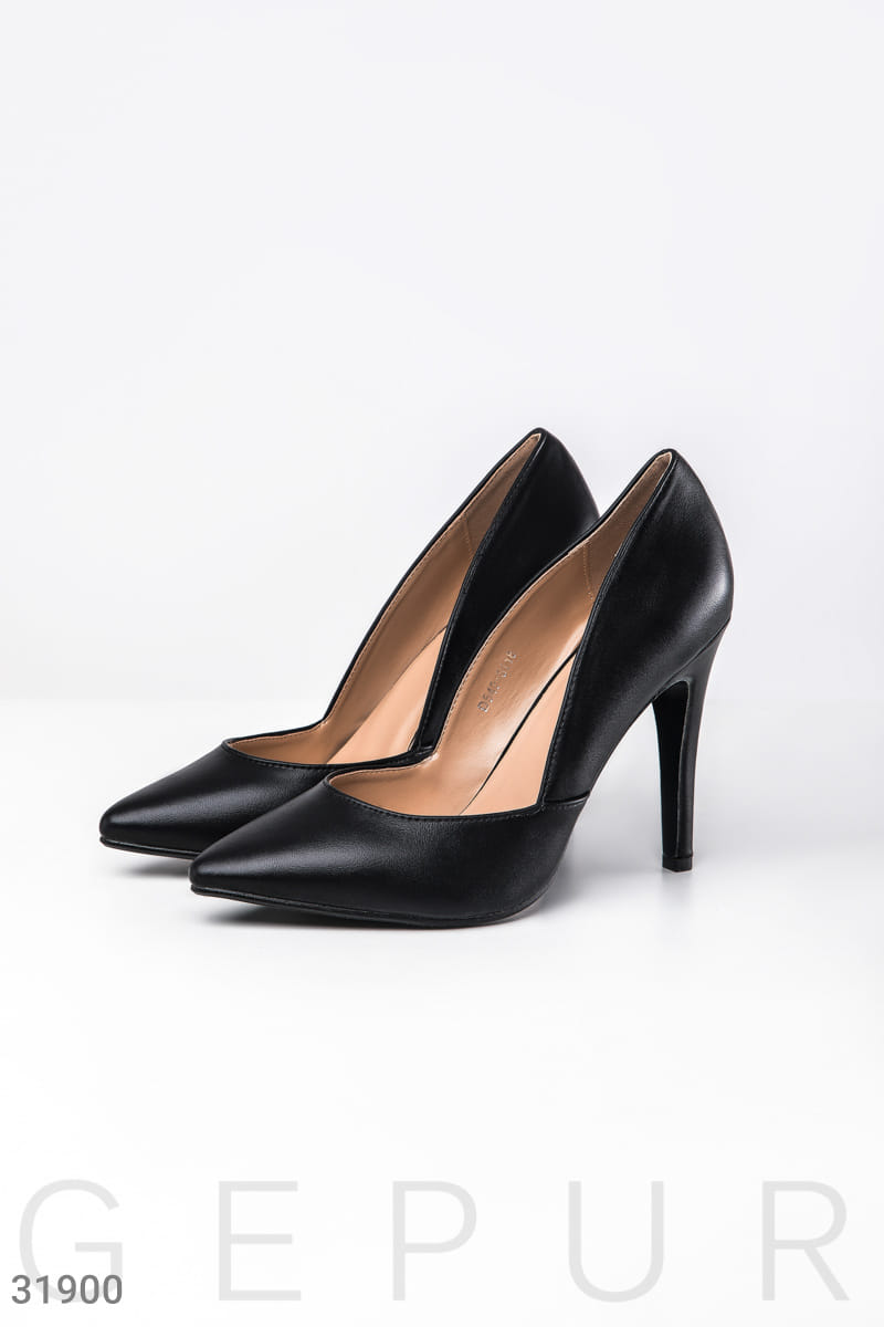 Кожаные туфли на каблуке This is your time