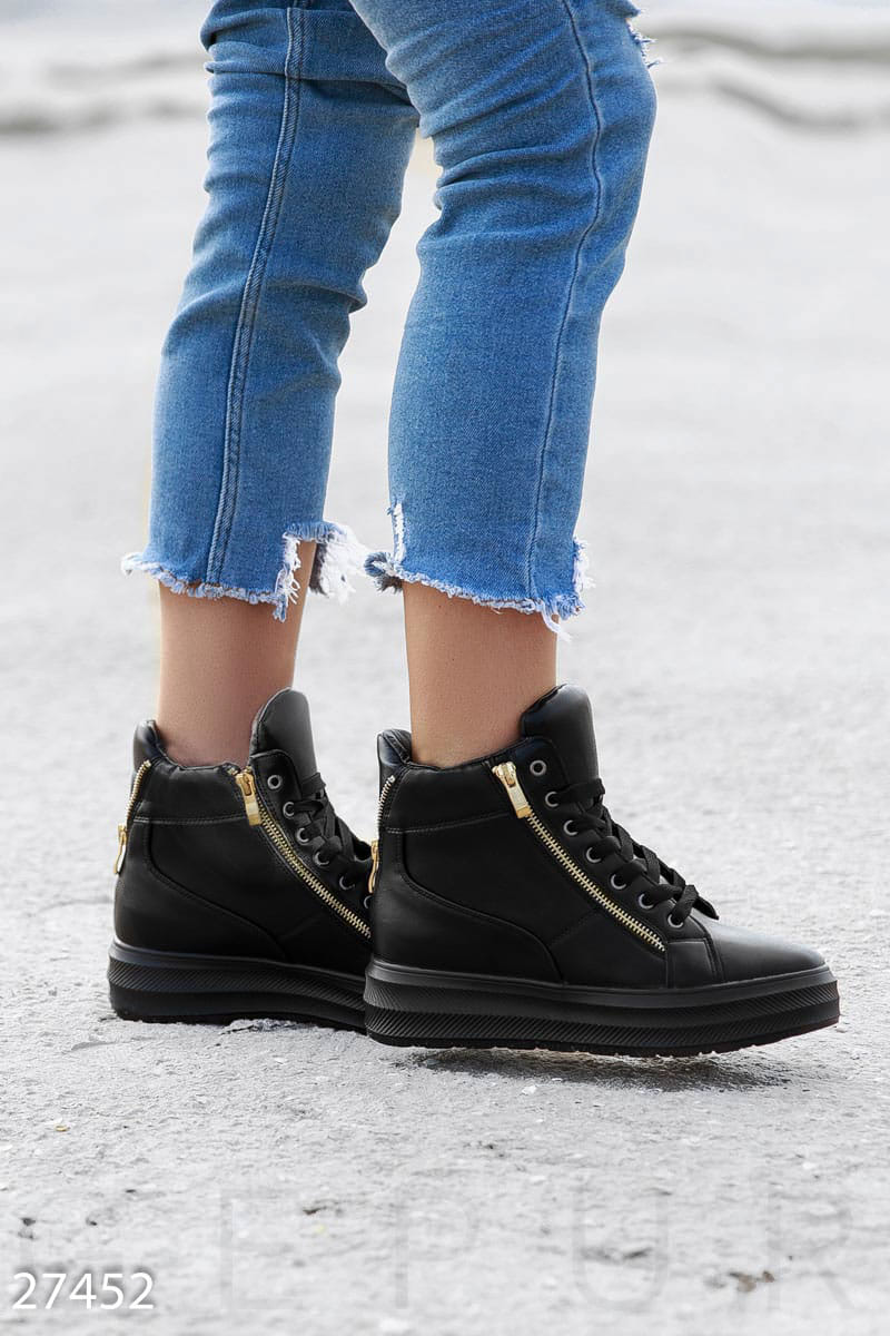 Демисезонные кожаные кроссовки Back To Autumn Office