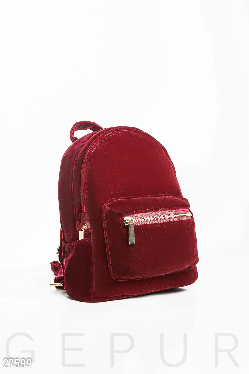 Замшевый рюкзак-мини Dress time