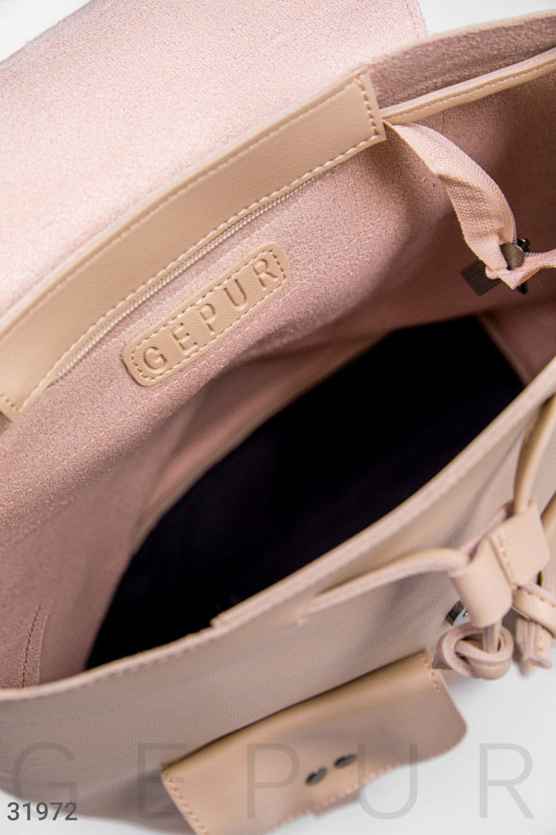 Рюкзак нежно-розового оттенка This is your time